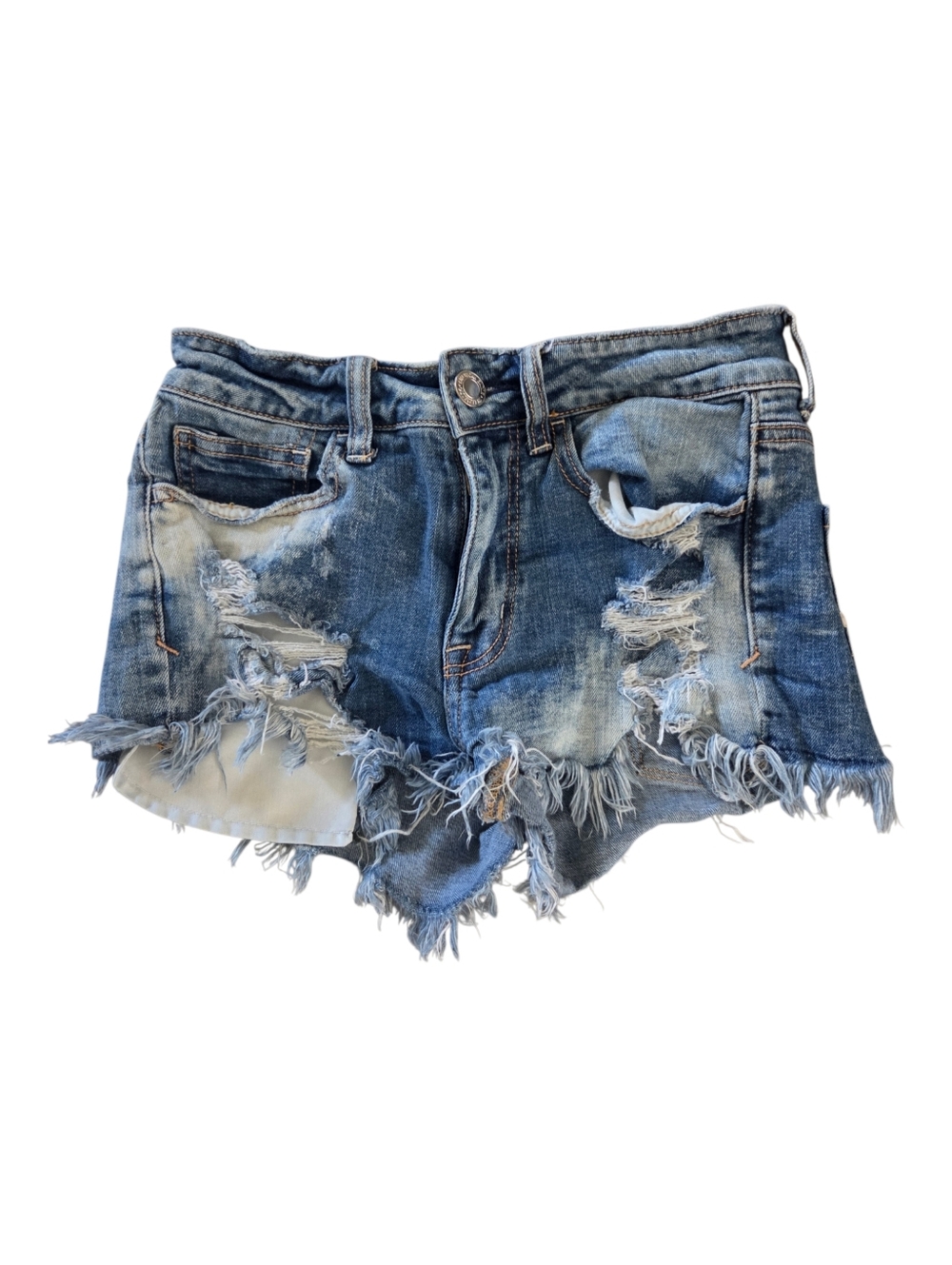 American Eagle Outfitters High-Rise Shortie denim Shorts Size 2